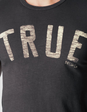 TRUE FLATLOCK MENS TEE