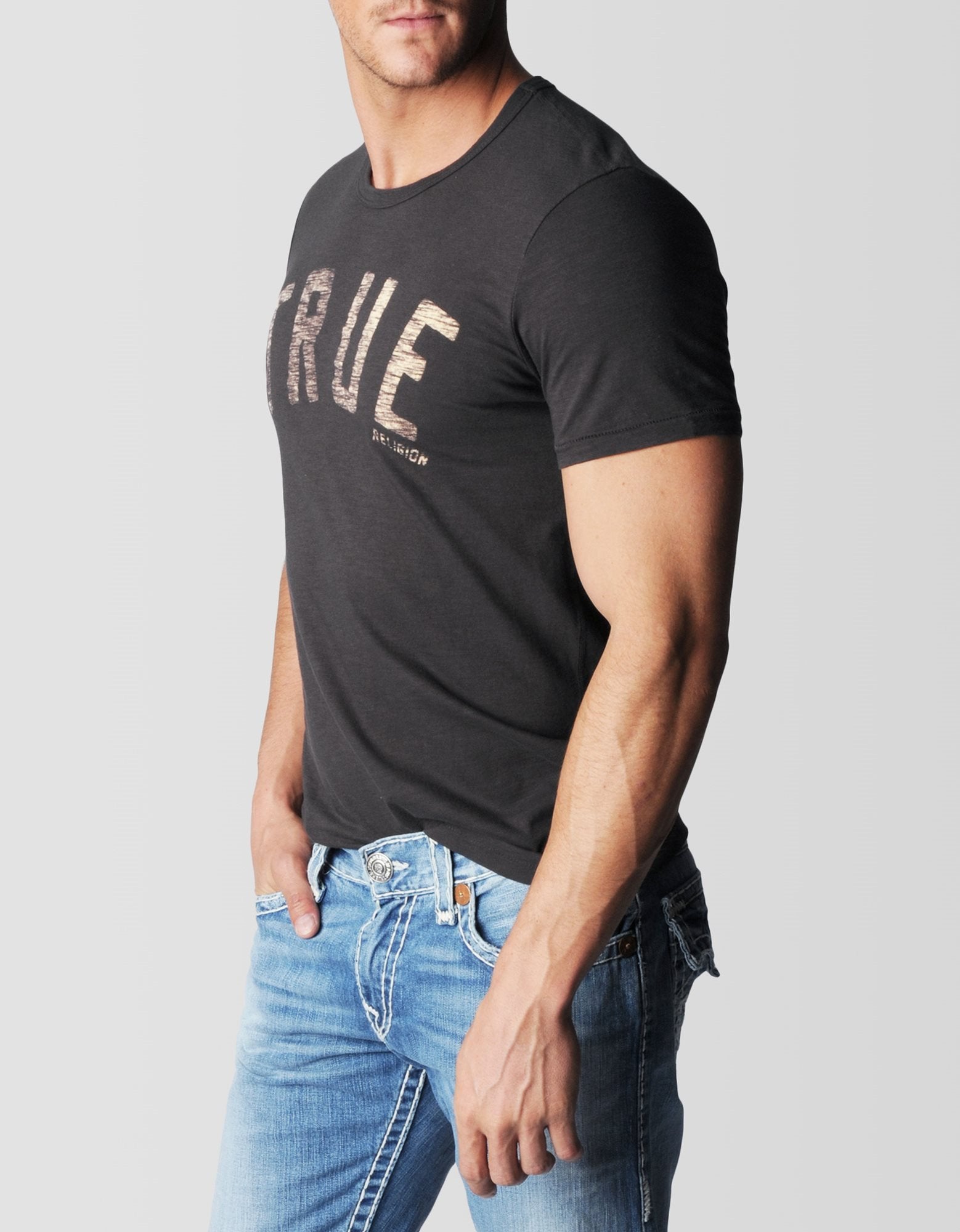 TRUE FLATLOCK MENS TEE