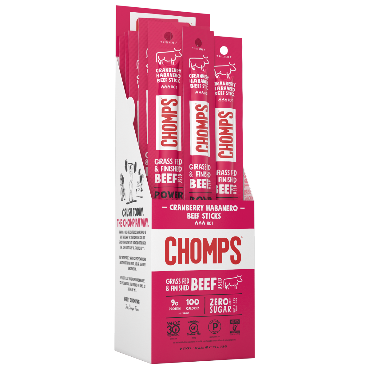 Cranberry Habanero Meat Sticks