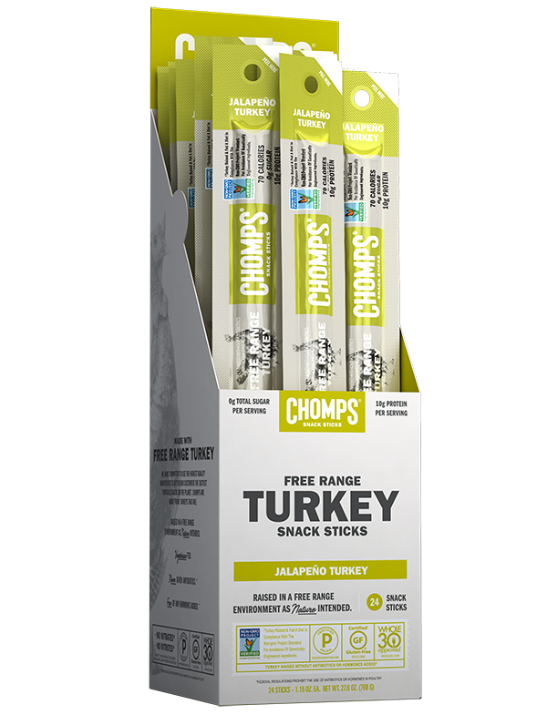 Jalapeno Turkey Meat Sticks